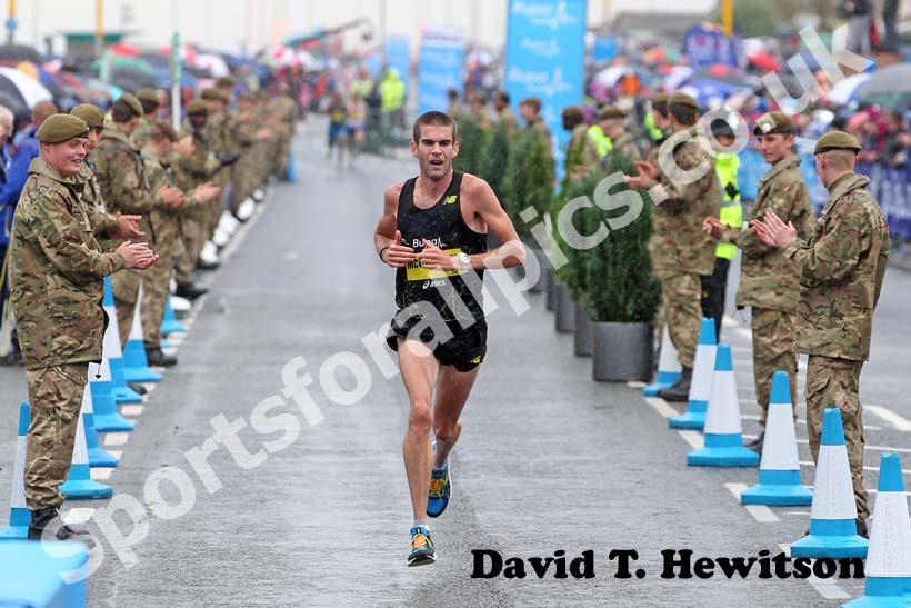Nick McCormick finished 9th in 1hr 02.44mins in the 2012 BUPA GNR.